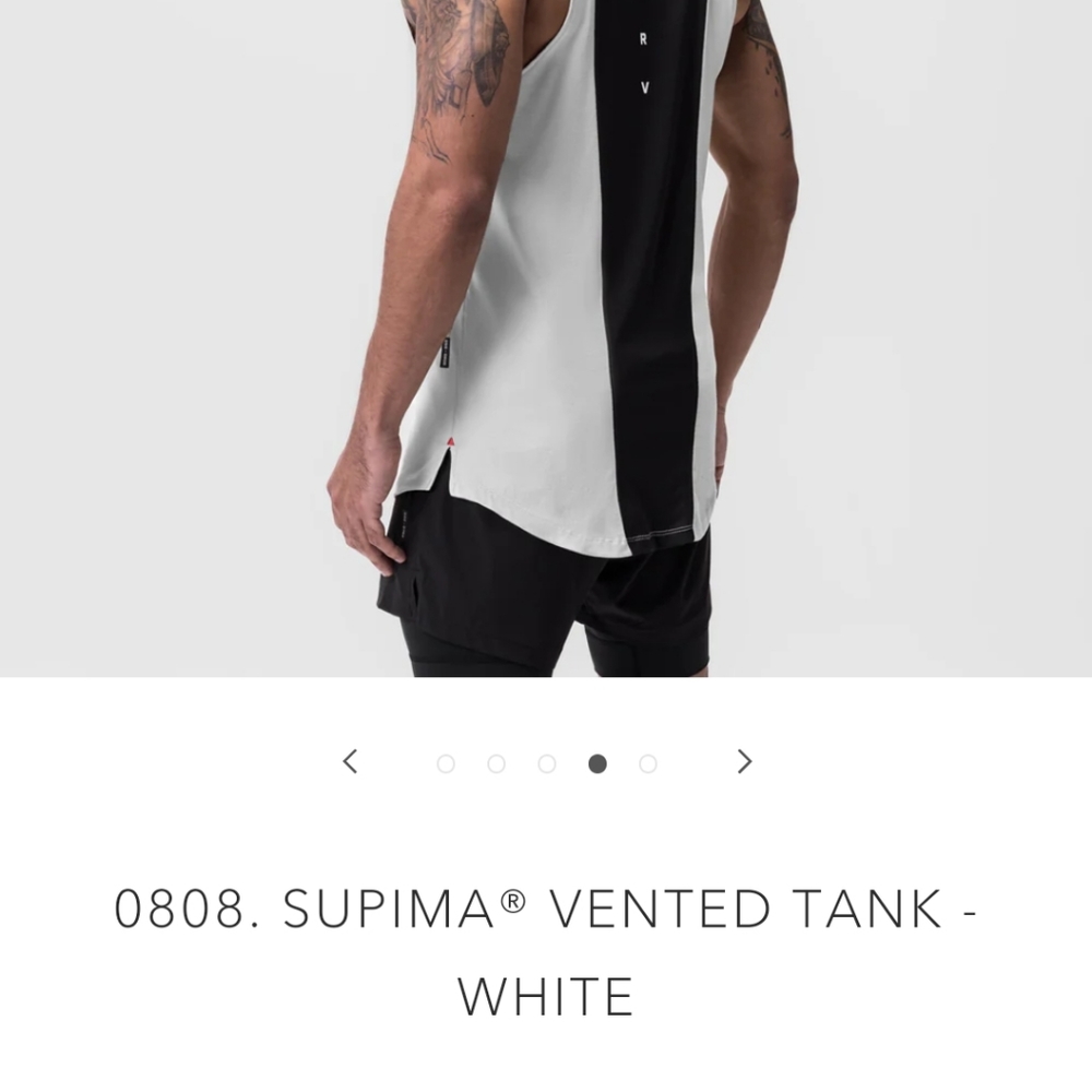 ASRV Tank Men's L NWT